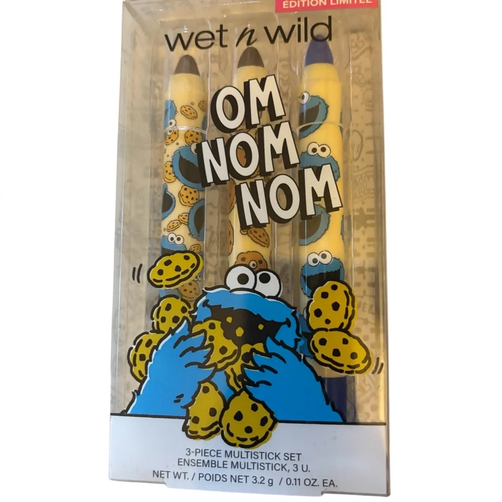 Wet n Wild Sesame Street Multistick Set- Limited Edition- NIB